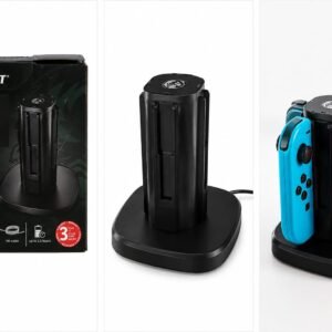 Statie de încarcare Silvercrest cu controler Switch 4 în 1