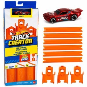 Hot Wheels HW Track Creator Set de început Masina, JDW43