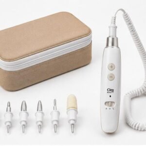 Set de îngrijire a unghiilor Cien Beauty CMPS 7 pentru manichiura si pedichiura, cu lumina LED si 7 capete