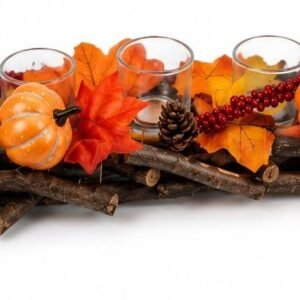 Set suporturi pentru lumânari tip pastila Livarno Home – Decoratiune pentru masa