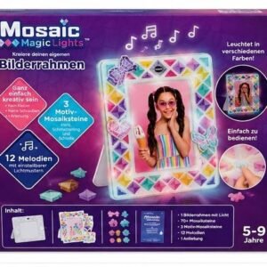 VTech Art Mosaic Magic Lights – Rama Foto Creativa cu Lumini si Mozaic Reutilizabil