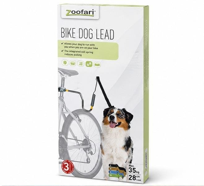 Lesa pentru câini Zoofari Bike Max 35KG 28cm - Permite câinelui tau sa alerge cu tine - imagine 3