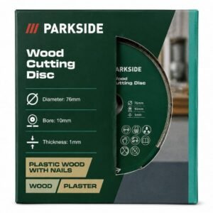Disc de taiere pentru lemn Parkside 76 mm – Wood Cutting Disc