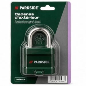 Lacat exterior Parkside rezistent la intemperii, cu 2 chei