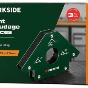 Magnet de sudura Parkside 5" (130 mm) – 8 kg, unghiuri 45° / 90° / 135°
