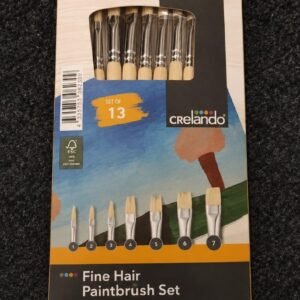 Set 13 pensule fine Crelando pentru pictura