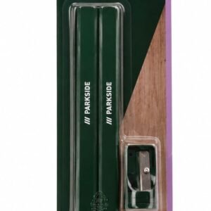 Set creioane tâmplarie PARKSIDE – 2 creioane + ascutitoare, noi