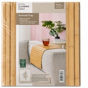 Suport pentru cotiera Livarno Home din bambus (culoare naturala)