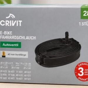 Camera de aer pentru bicicleta 28" cu valva auto (AV) 40 mm – compatibila si cu biciclete electrice