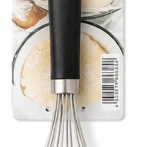 Tel de bucatarie din inox cu mâner ergonomic – ideal pentru amestecat si batut ouTel, tija de bucatarie pentru sosuri, oua, aluat SILVERCREST, creme