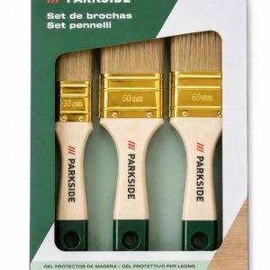 Set 3 pensule PARKSIDE pentru vopsire – 30 mm, 50 mm si 60 mm