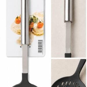 Spumiera / lingura perforata SILVERCREST din nylon si inox – pentru scos alimente din apa sau ulei