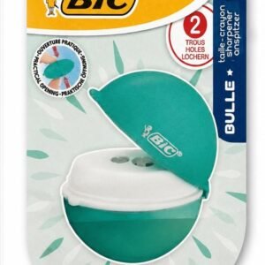 Ascutitoare dubla BIC Bulle cu recipient – noua, în ambalaj