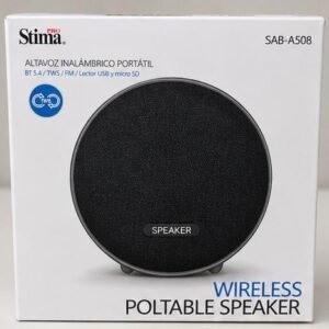 Boxă Portabilă Wireless Pro Stima SAB-A508 – Bluetooth 5.4, TWS, FM, USB și microS