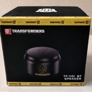 Boxă Portabilă Bluetooth Transformers TF-Y01 – Mini Difuzor Wireless, Design Compact, Negru