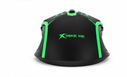 Mouse Gaming XTRIKE ME GM-206 – 1200 DPI, Iluminare RGB 7 Culori, 4 Butoane, Senzor Optic, Negru/Verde - imagine 4