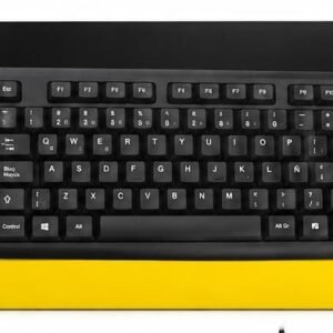 Tastatură cu fir Xtrike Me KB-224, USB, layout complet, design ergonomic, compatibilă Windows, Negru
