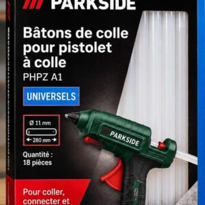 Set 18 Batoane de Adeziv Universal PARKSIDE pentru Pistol de Lipit – 200 × 11 mm